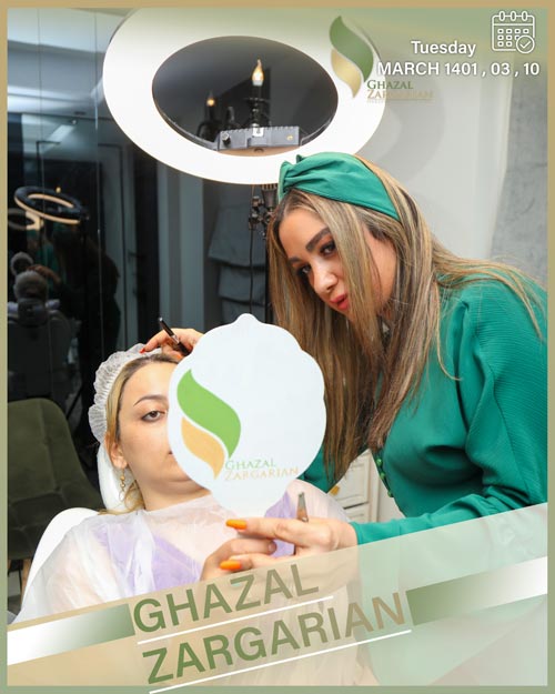 جدیدترین روش هاشور ابرو با ماندگاری بالا