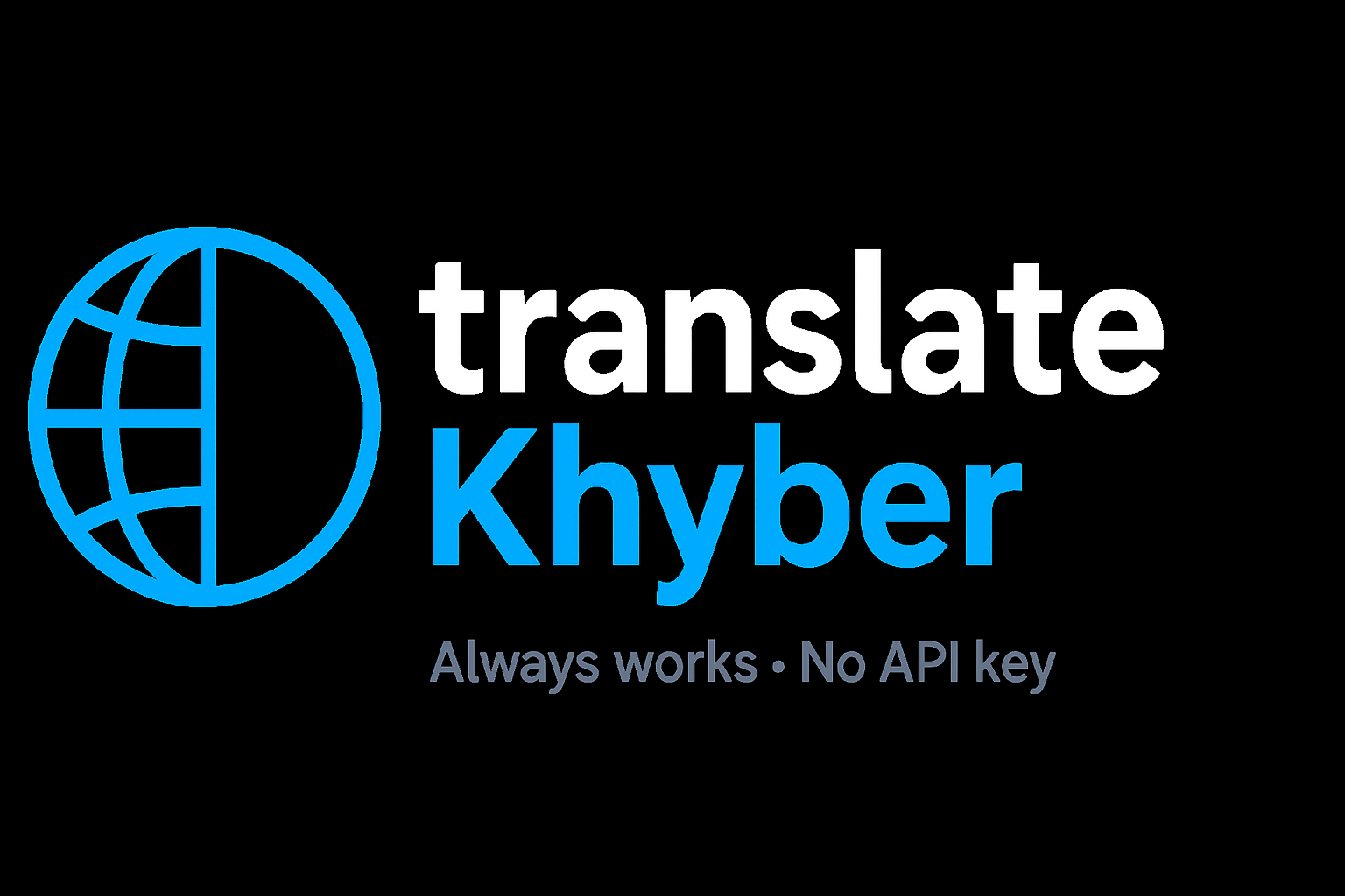 translateKhyber Logo