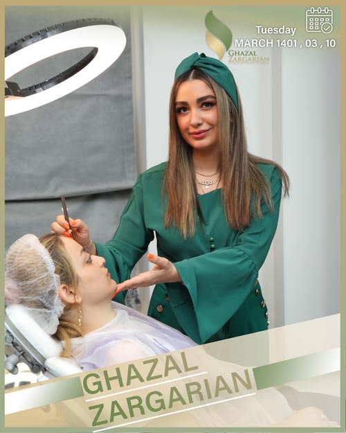 جدیدترین روش هاشور ابرو با رنگ باکیفیت