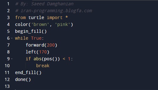 Python turtle project